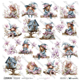 Scrap And Me - Cutting Sheet - Girls 2