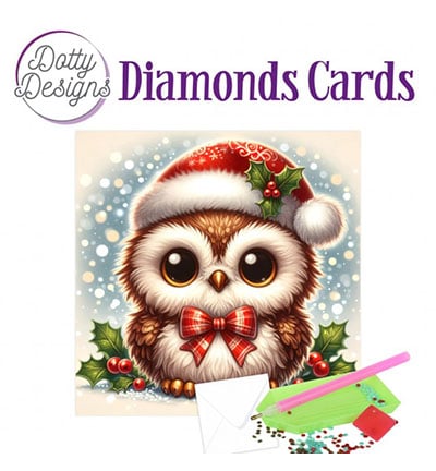 DDDC1203 - Diamond Cards, Christmas Owl 2