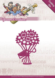 YCD10047 Snij- en embosmal - Celebrations  - Yvonne Creations