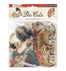 DFLDC139 - Stamperia Die-Cuts – Oriental Garden