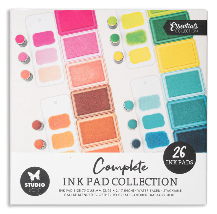 SL-CO-INKP36 Studio Light - Essentials - Complete Ink Pad Collection