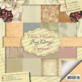 ADPP10005 Paperpad - Classic Christmas - Amy Design