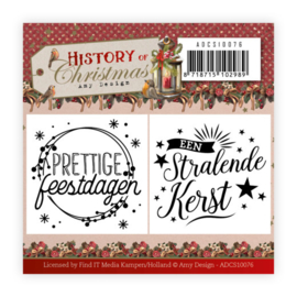ADCS10076 Clearstempel - History of Christmas - Amy Design