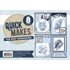 QM10001 Quick Makes   - Winter Friends - Amy Design