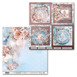 PSM0402 Cutting Sheet - My CrafTime / Margaret Paper Design - Summer Time - Rose Blue - PAKKETPOST!