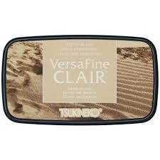 VF-CLA-455 Tsukineko • VersaFine Clair Stempelkussen Sand Dune