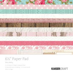 PP1038 Paperpad 6.5" x 6.5 " Miss Betty - Kaisercrafts