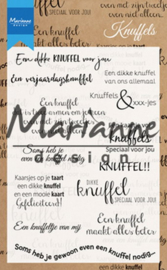 CS1010 Clearstamp Knuffels NL - Marianne Design