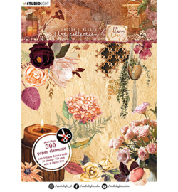 JMA-WAC-DCB15 - JMA Die-cut Block Paper elements Warm & Cozy nr.15