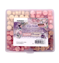 JMA-VD-WAX13 - Wax Beads 4 colors Pink Victorian Dreams nr.13