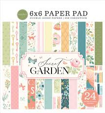 Secret Garden 6x6 Inch Paper Pad (CBGD421023)
