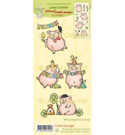 559.006 - Combi clear stamp Feestvarken