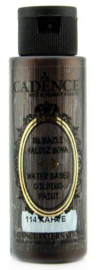 114 Cadence - Gilding Metallic acrylverf - Bruin - PAKKETPOST!!!