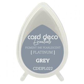 CDEIPL022 Card Deco Essentials Pigment Ink Pearlescent Grey