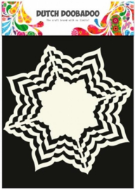 470.713.104 Dutch Doobadoo Dutch Shape Art A5 verpakking - 16x16cm Star