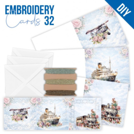 STDOPP032 Stitch and Do PP cards 32 - Journeys in Bloom