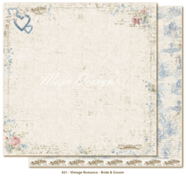 831 Scrappapier dubbelzijdig - Vintage Romance - Maja Design