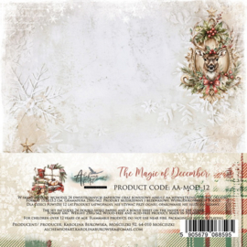AA-MOD-12 Alchemy of Art - 15x15 cm set - The Magic of December 12
