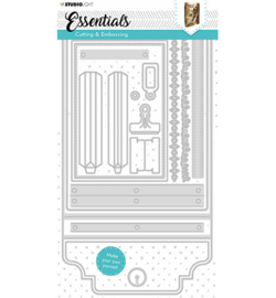 STENCILSL381  Snij- en embosmal - Essentials- Studio Light
