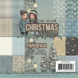 ADPP10023 Paperpad - Christmas Wishes - Amy Design