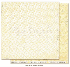 1408 Spring Garden - Dubbelzijdig scrappapier - Maja Design - PAKKETPOST!!