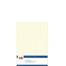 02 Cream - Linnen Karton A5 - 10 stuks - 240 gram - Card Deco