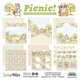 Picnic! 8x8 Inch Paper Pad (SB-PICN-10)