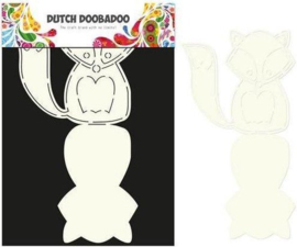 470.713.592 Dutch Doobadoo Dutch Card Art Stencil vos A4