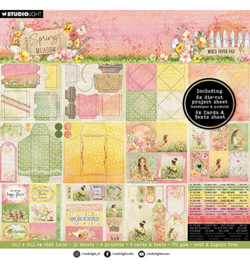 SL-SM-MPP269 - Mixed Paper Pad Envelops, Cards Spring Meadow nr.269