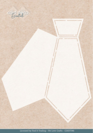 CDEST046 Stencil - Card Deco Essentials - We Are Men - Tie - A5