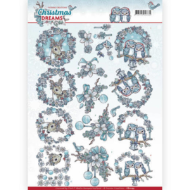 CD11135 Knipvel A4 - Christmas Dreams - Yvonne Creations