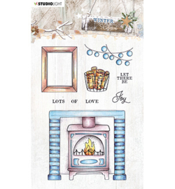 STAMPWC490  Clear stempel - Winter Charm - Studio Light