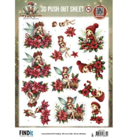 SB11151 - Push-out – Poinsettia