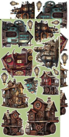 CC-F30-MTT-13   Extras to Cut Set – Town – Mists Of Tollbox Town,15,75x30,5cm, mirror print, 250 gsm