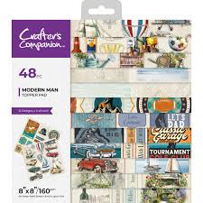 Modern Man 8x8 Inch Topper Pad (CC-MM-TOP8)