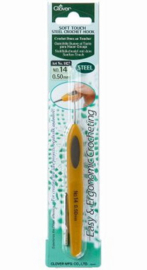 Clover Soft Touch haaknaald 0,5 mm