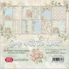 Paperpad 15,2 x 15,2 cm - Gone with the Wind - Craft & You