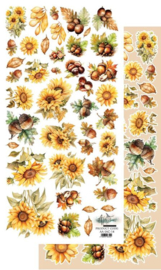 Alchemy of Art - In Autumn Colors - Cutting Sheet 30,5 x 15 cm - Decorations