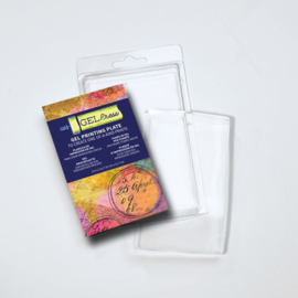 GEL10808 Gel Press Printing Plate - 7,62 x 12,7 cm