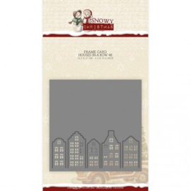 Card Deco Essentials - Cutting Dies - Houses in a row 4K - CDCD10144