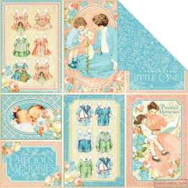 4501090 Scrappapier dubbelzijdig - Precious Memories Collection - Graphic45