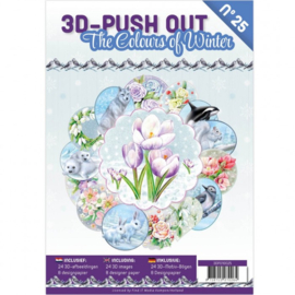 3DPO10025 3D Push Out book 25 - The Colours of Winter