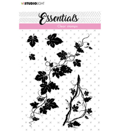 SL-ES-STAMP23 Clear Stamp Flowers/leaves Essentials - Studio Light