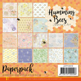 JAPP10020 Paperpad - Humming Bees - Jeanines Art