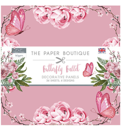 PB1169 Paperpad 18 x 18 cm Butterfly Ballet - The Paper Boutique