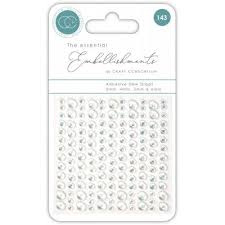 CEDROP009 Adhesive Dew Drops Irredescent (143pcs)