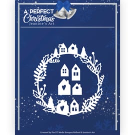 JAD10160 Snij- en embosmal  - A Perfect Christmas - Jeanine Design