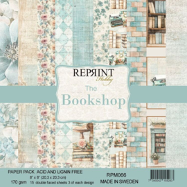 RPM066 Reprint - The Bookshop - Paperpad 8"x 8"