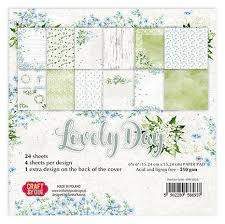 Paperpad 15,2 x 15,2 cm - Lovely Day - Craft & You