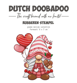 497.004.029 - Rubber stamp Gnome Girl Love